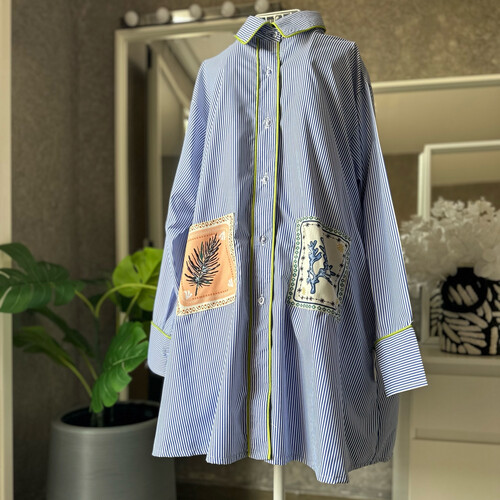 soul of the sea shirt blue