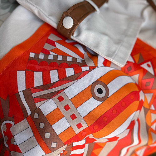 قميص بلوحة خيل فنية تصميم ٢