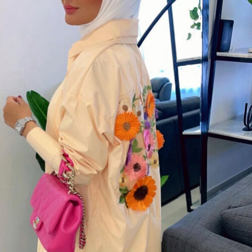 قميص الورد اصفر