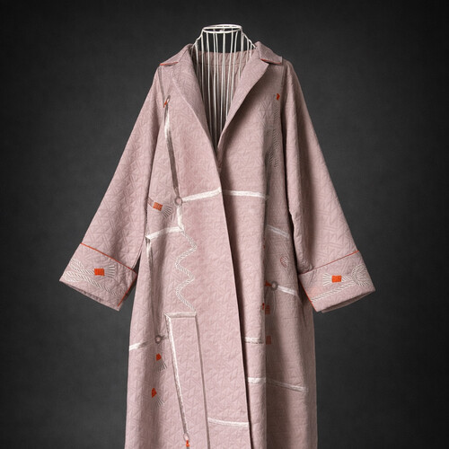 بشت بنقشة ارميس وردي