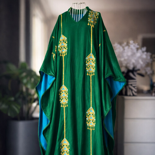 مخمل شيخة الشيخاتر- اخضر