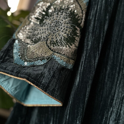 shoulder sequin daraa