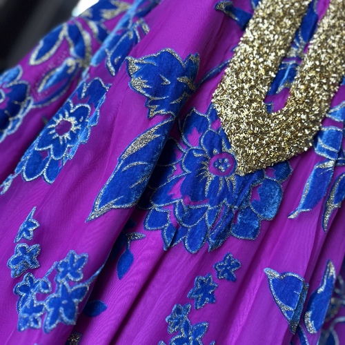 شيفون  بنفسجي