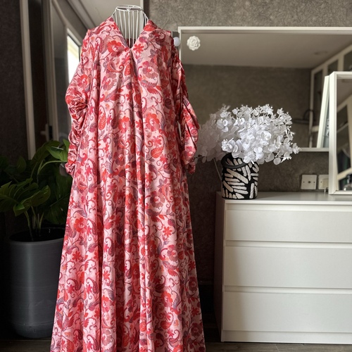 summer dress red