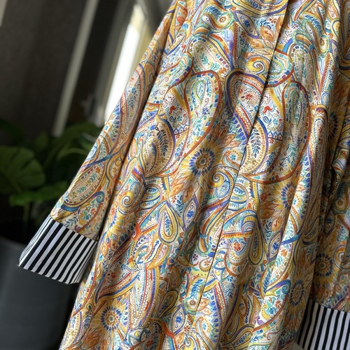 قميص ماكسي-اصفر