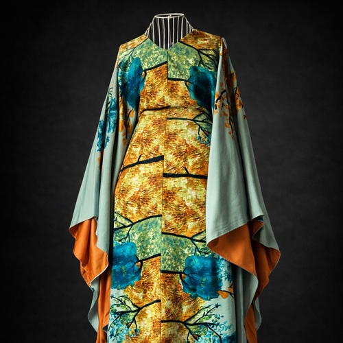 دراعة قطن برتقالي