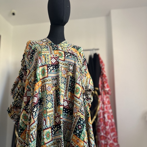 فستان تربل كلوش