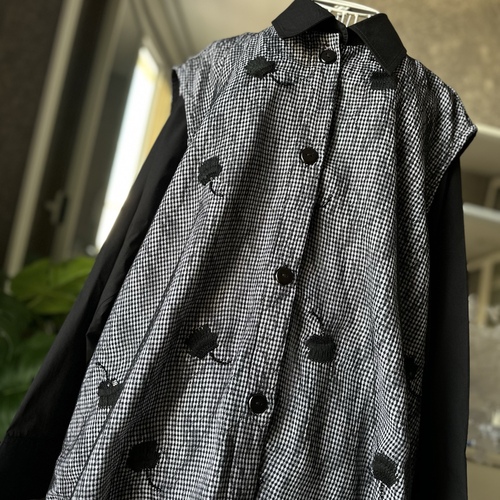 قطعتين قميص وفزست-اسود