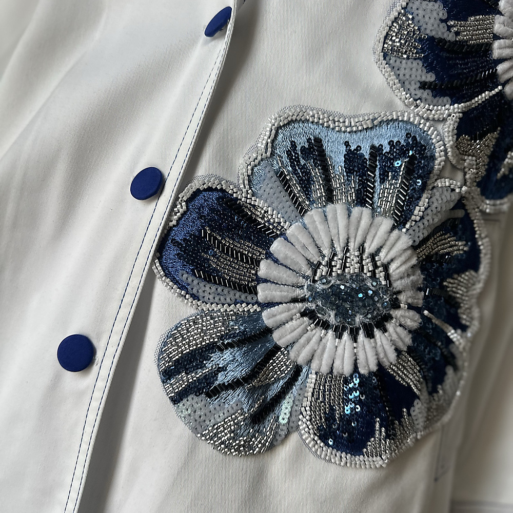 بليزر ورود شك ازرق