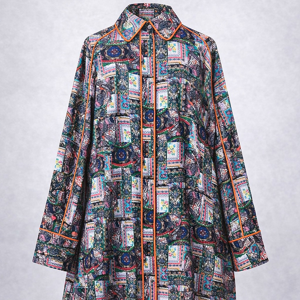 قميص قطن-ملون