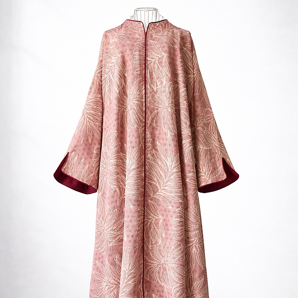 دراعة كرستال وردي