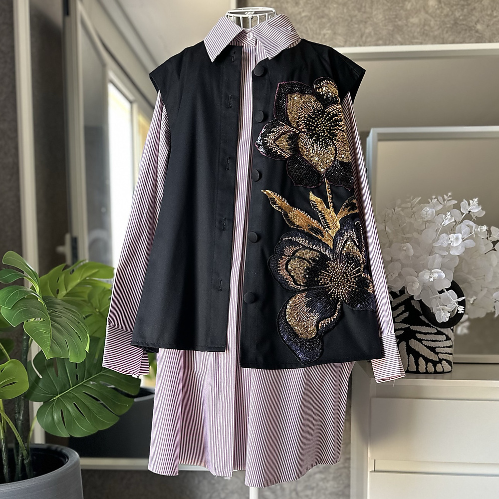 قميص الفست عنابي