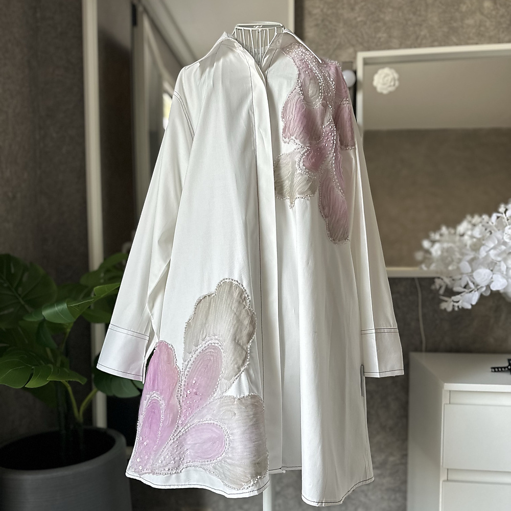 grey pink beige