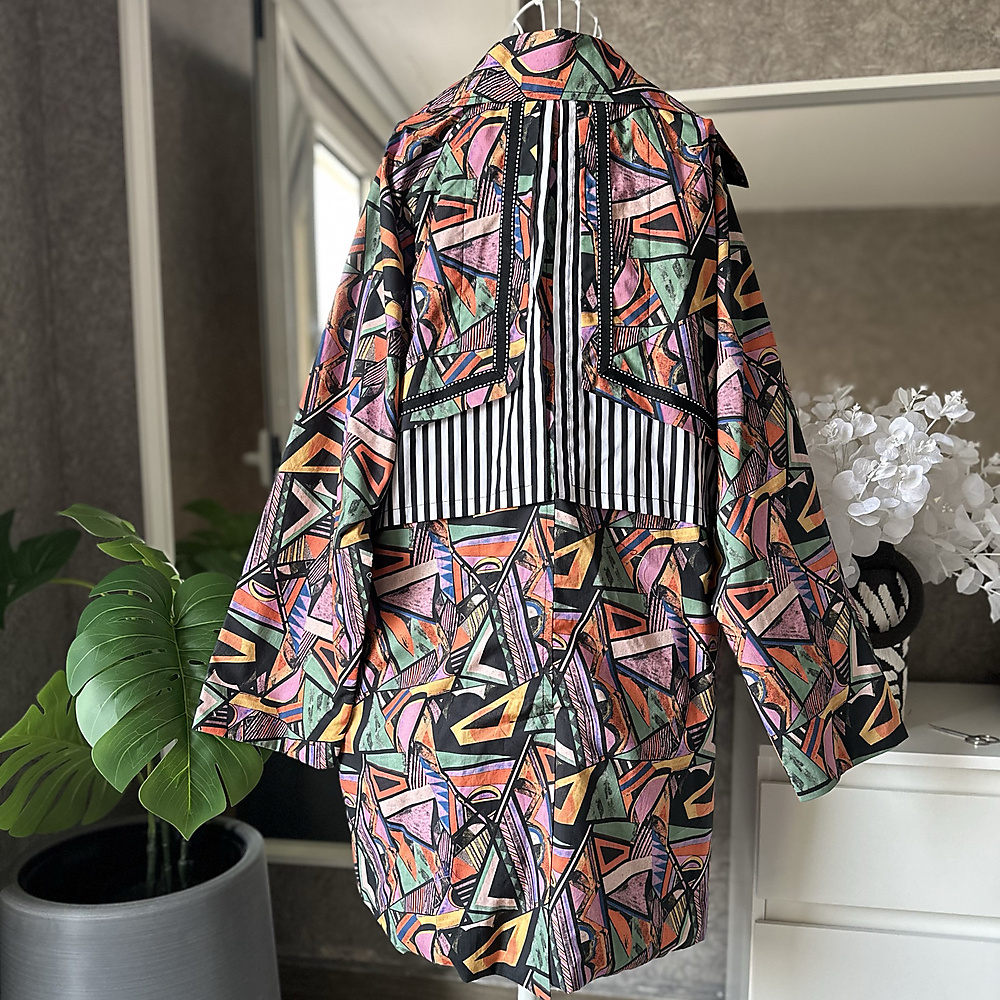 colorful blazer