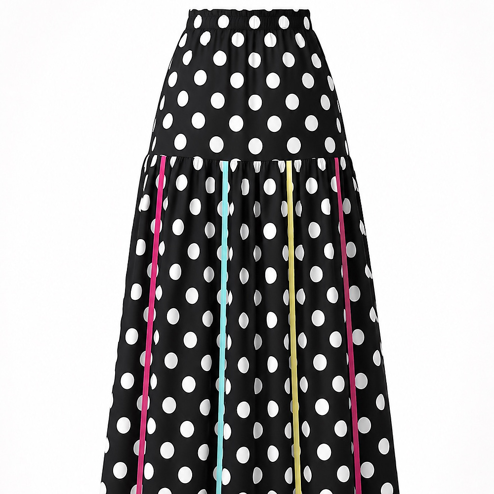polka set black