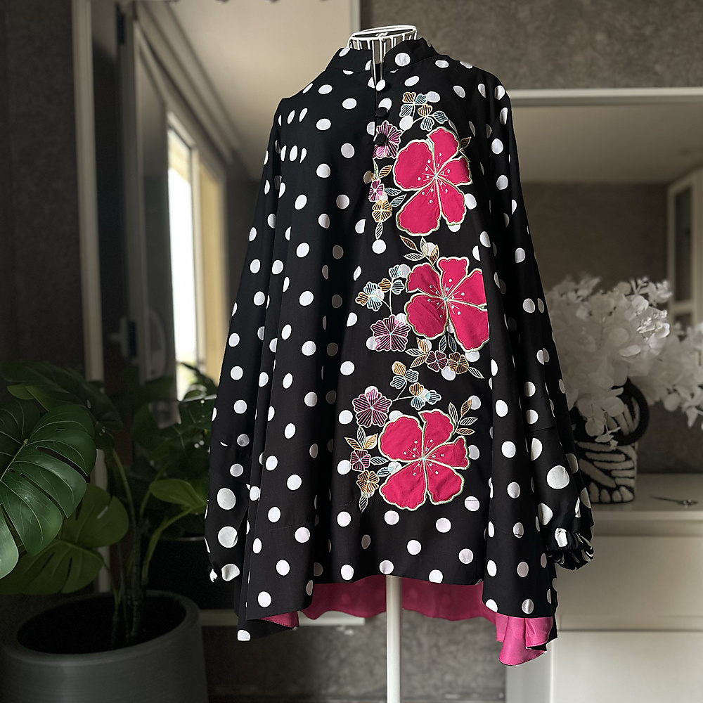 polka set black