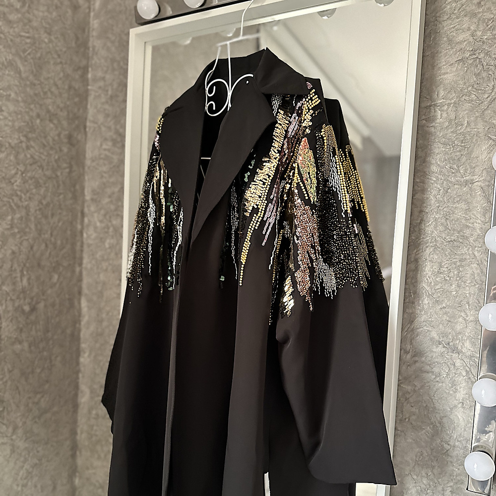 bedazzled blazer