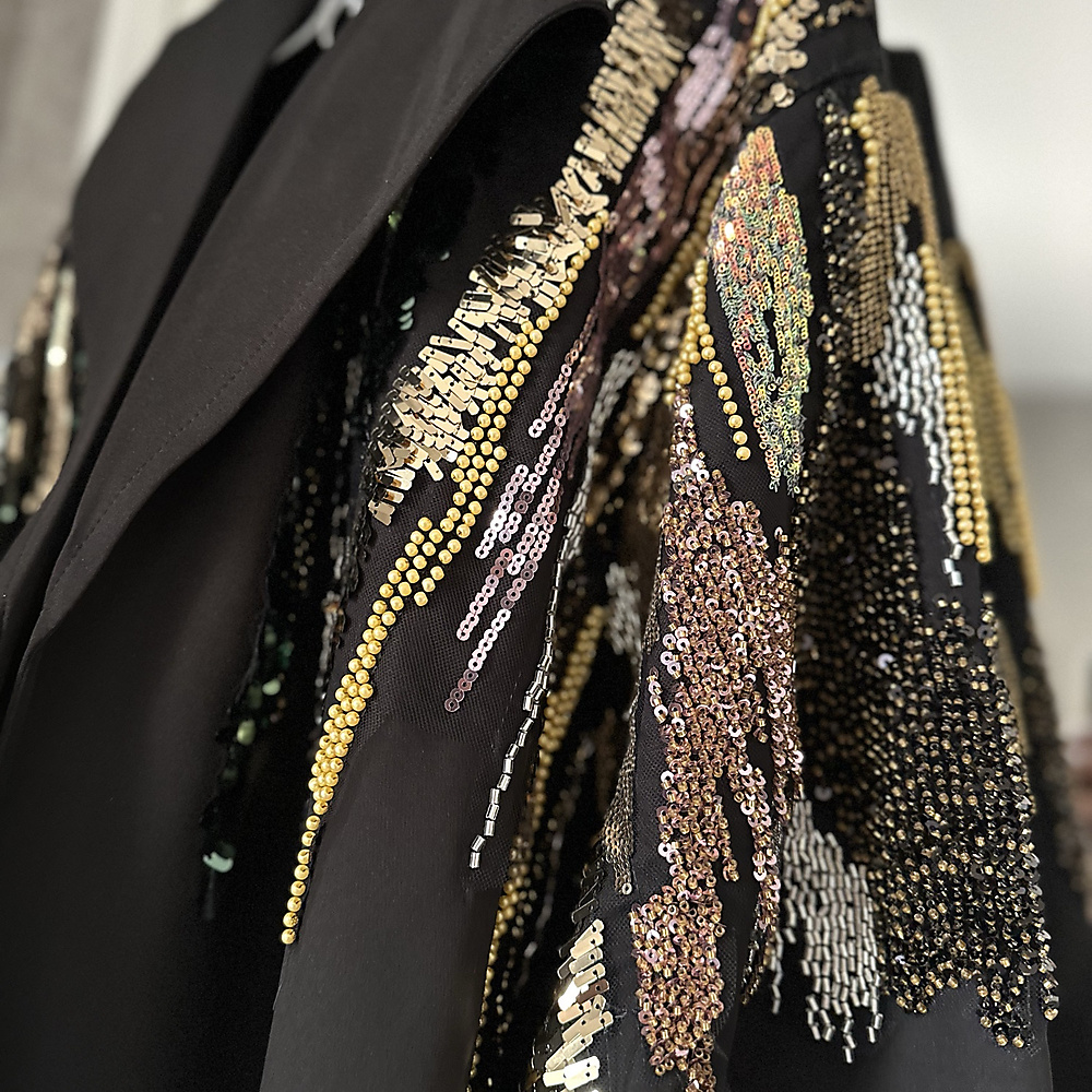 bedazzled blazer
