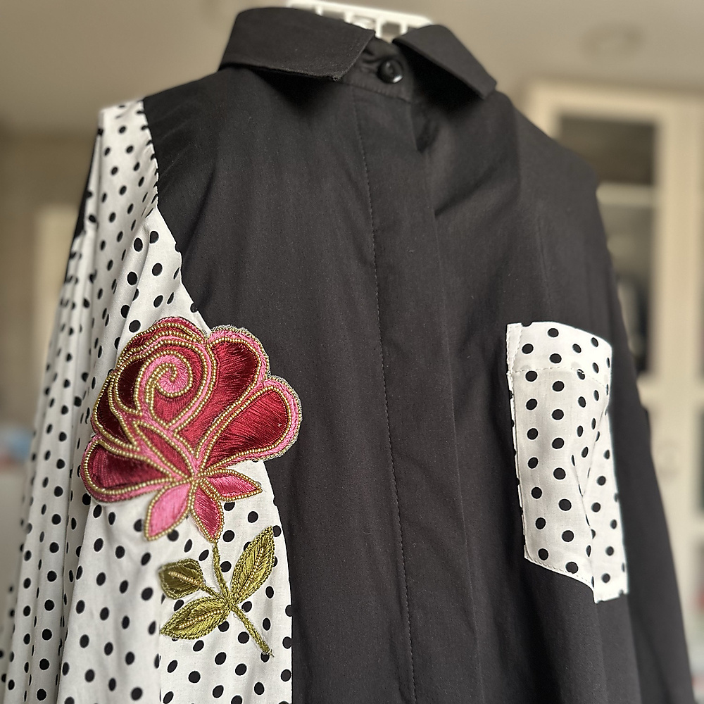 red rose polka