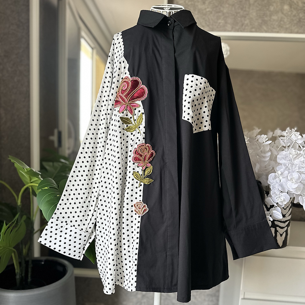 red rose polka