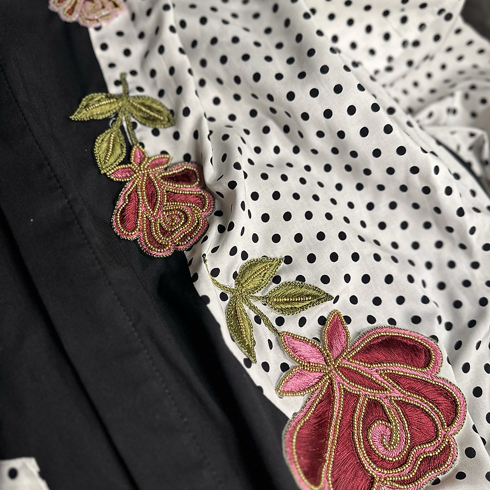 red rose polka