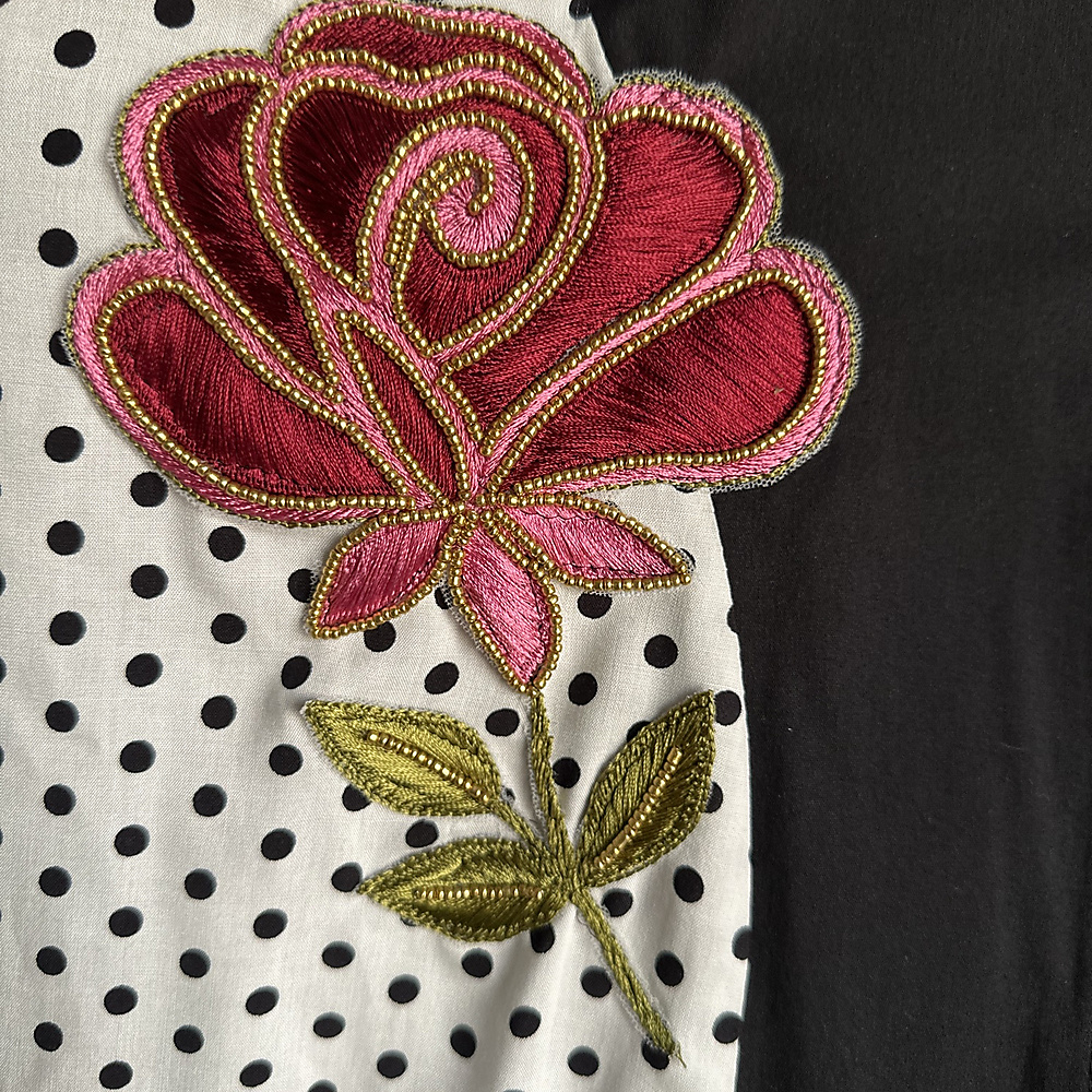 red rose polka