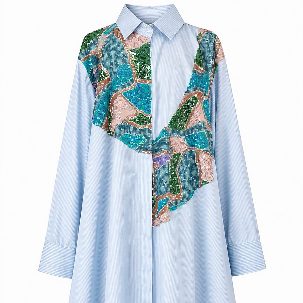 tatar collar blue