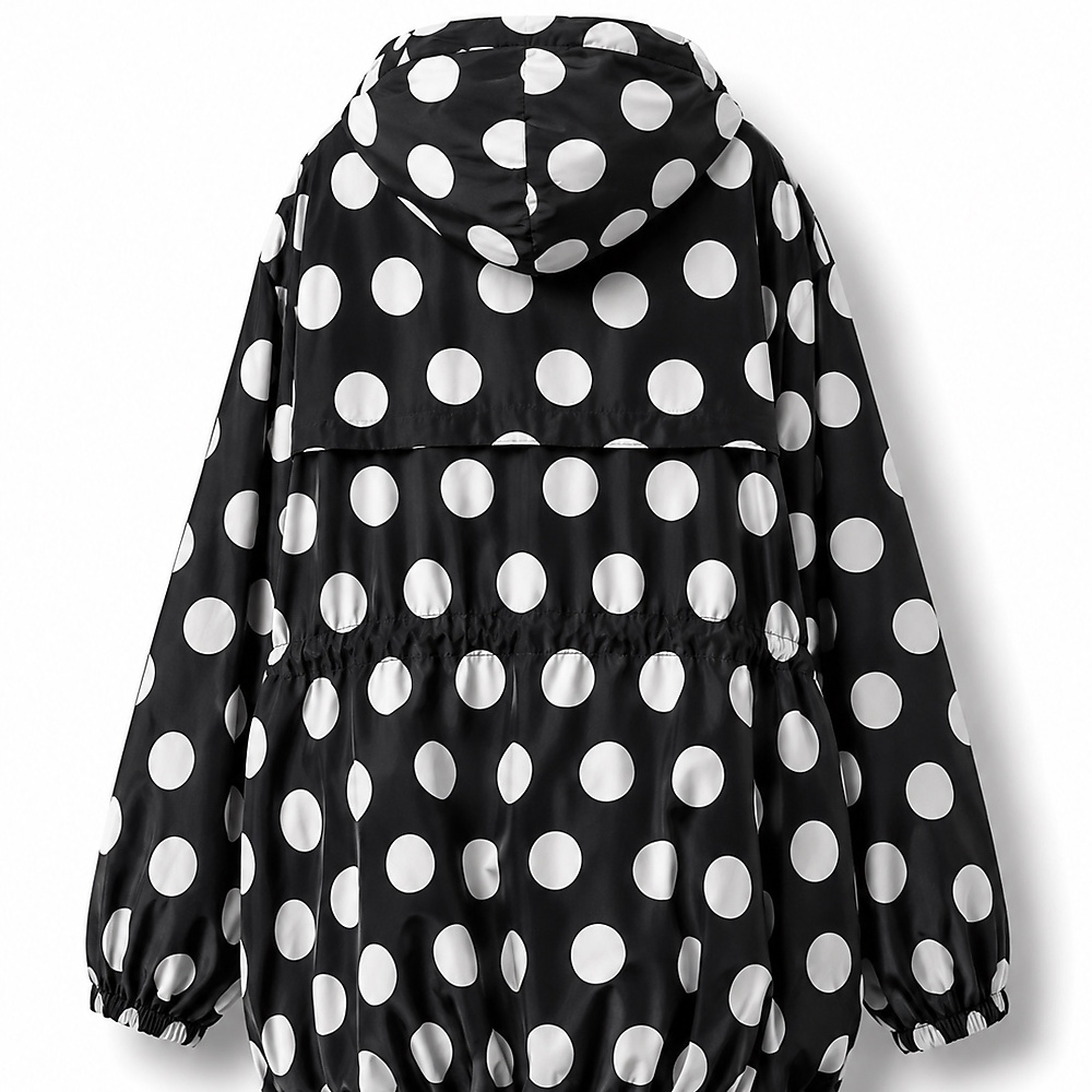 large polka jacket