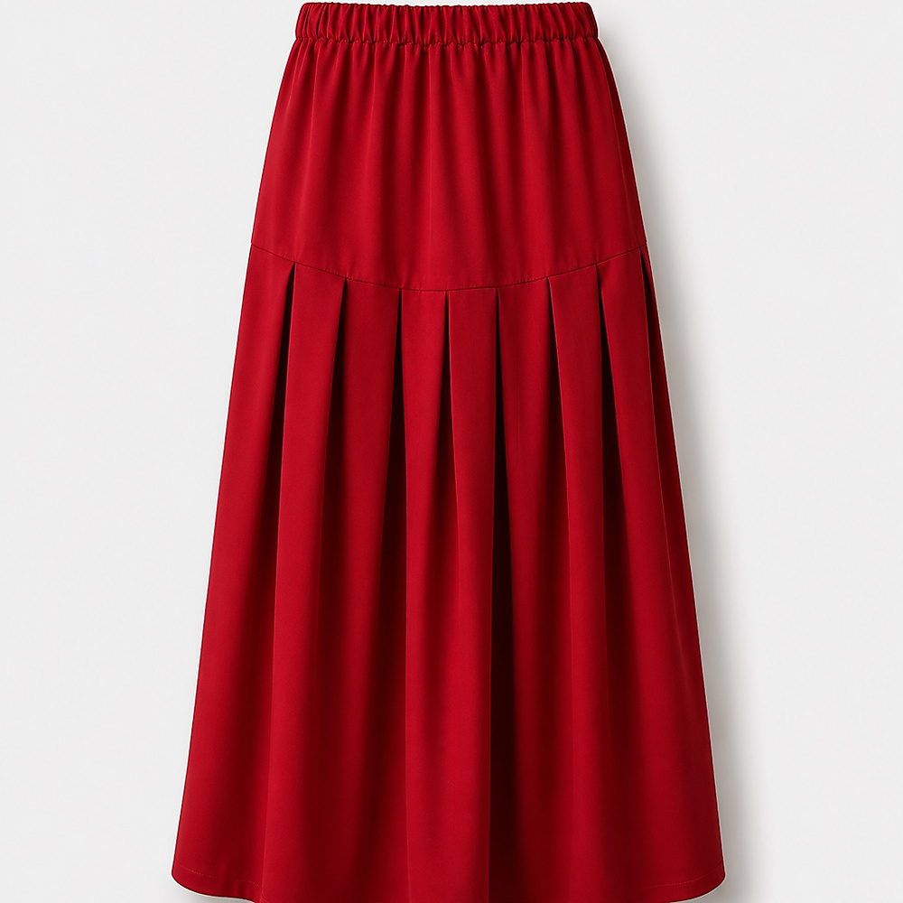 red skirt