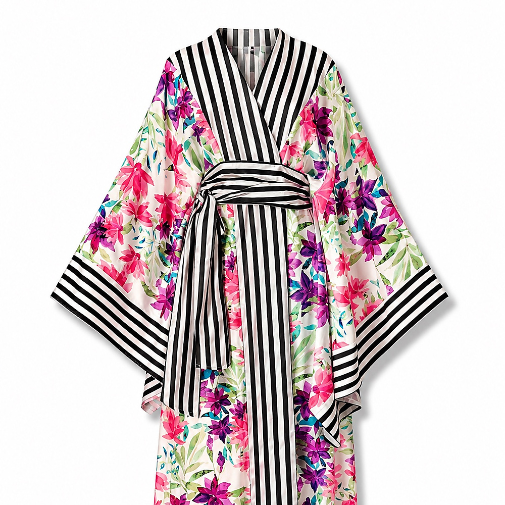 beach japanese kimono
