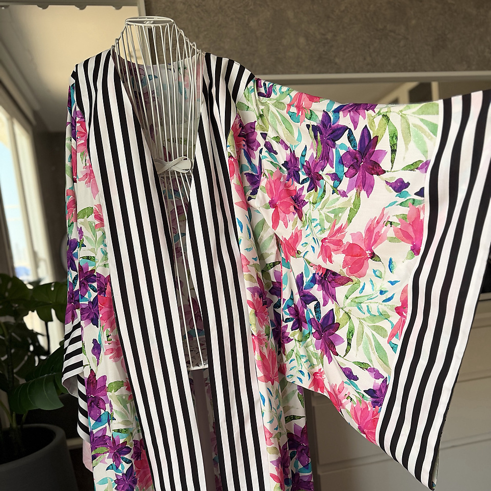 beach japanese kimono