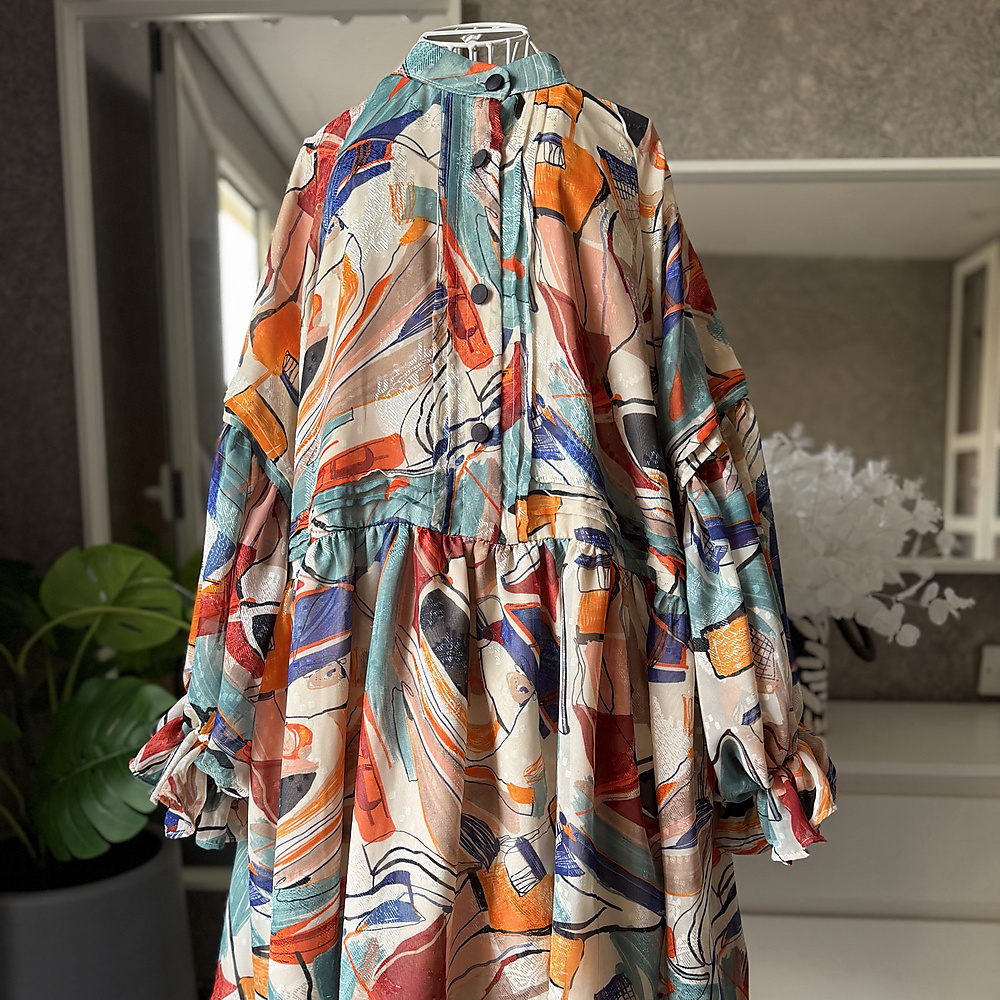 chiffon impression