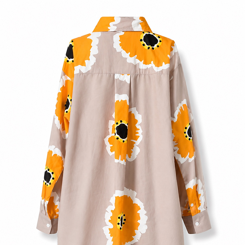 orange sunflowers