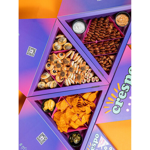 بوكس مسخن + بوكس ميني فطاير + بوكس ناتشوز