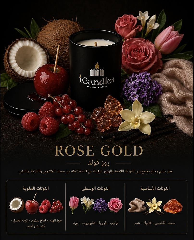 اضغط على الصورة لمعرفة مكونات عطور الشموع
