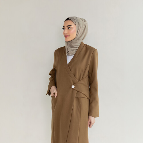 سترة واقية من الرياح سادة كاجوال للنساء