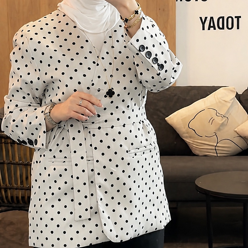 Plka Dot Blazer