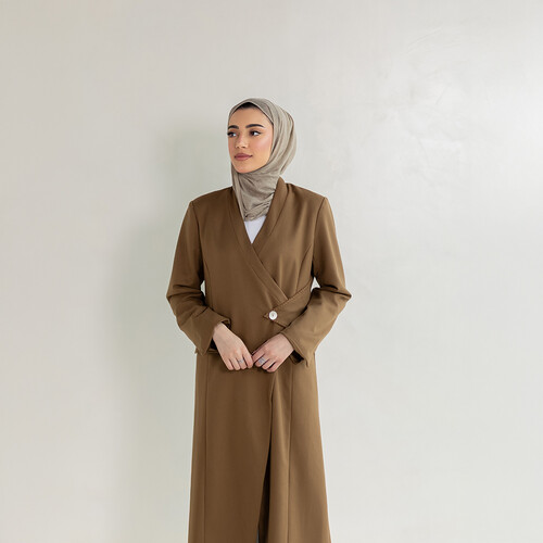 سترة واقية من الرياح سادة كاجوال للنساء