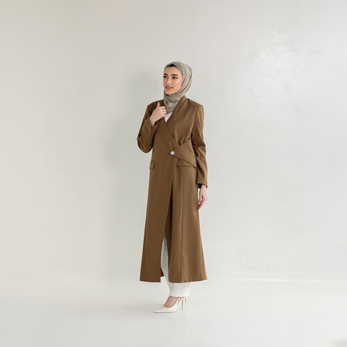 سترة واقية من الرياح سادة كاجوال للنساء