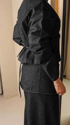 طقم جينز مكون من 3 قطع