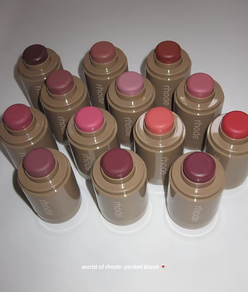 Cream blush candy apple