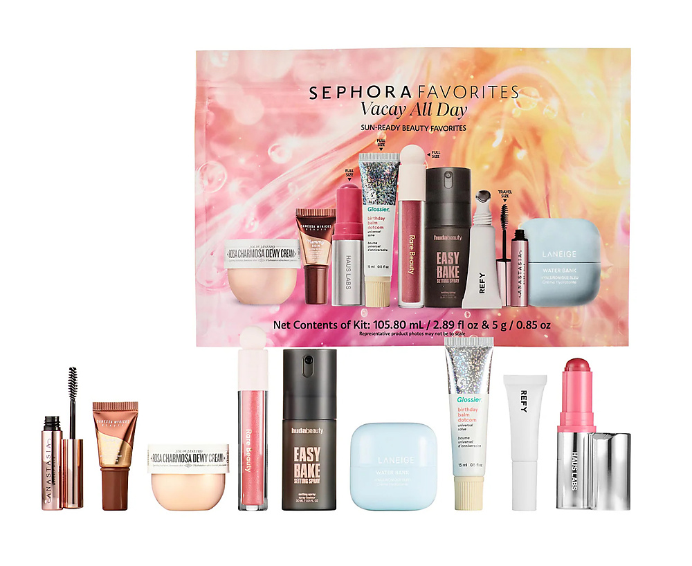 Vacay All Day Makeup and Skincare Value Set