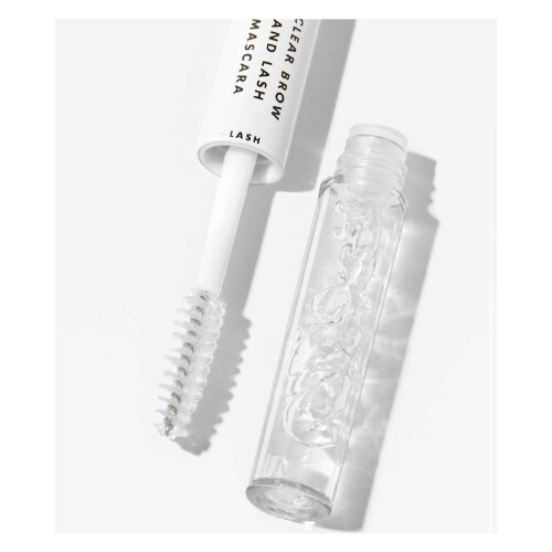 مسكرا حواجب و رموش شفافه