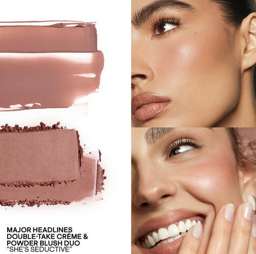 بلشر كريمي و بودر she’s seductive