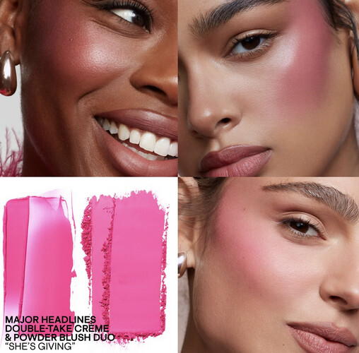 بلشر كريمي و بودر she’s giving