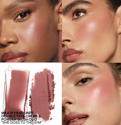 بلشر كريمي و بودر she goes to the gym