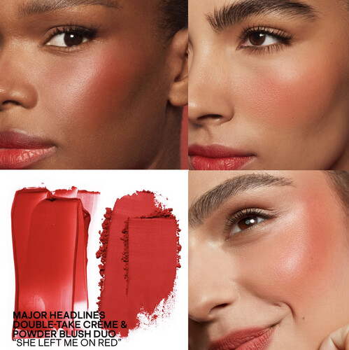 بلشر بودر و كريمي she left me on red