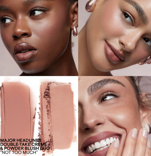 بلشر كريمي و بودر not too much