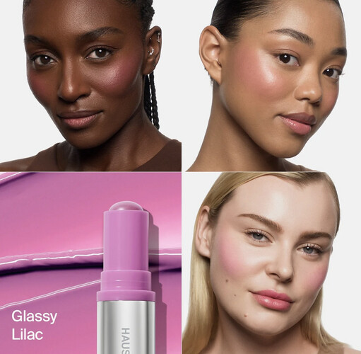 Lilac GLASSY BLUSH BALM STICK
