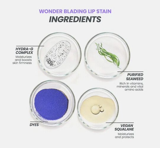 Wonder skin lip stain